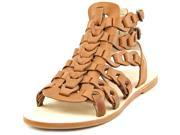 Elie Tahari Artisan Women US 7.5 Tan Gladiator Sandal