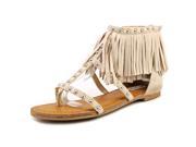Not Rated Xenia Women US 6 Ivory Gladiator Sandal