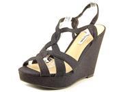 Nina Giada Women US 10 Black Wedge Sandal