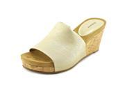 Style Co Jackeyy Women US 7 Gold Wedge Sandal