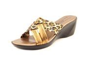 Easy Street Ceccano Women US 8.5 Bronze Wedge Sandal