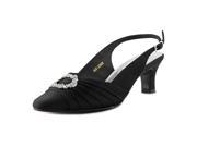 Dyeables Ann Women US 5.5 Black Slingback Heel
