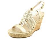 Style Co Raylynn Women US 8 Gold Wedge Sandal