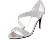 Caparros Visage Women US 9.5 Silver Sandals