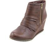 2 Lips Too Too Naia Women US 6.5 Brown Ankle Boot