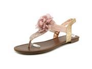 Material Girl Shilo Women US 7 Pink Thong Sandal