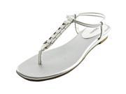 Style Co Edithe Women US 5.5 White Thong Sandal