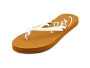 Roxy Cabo Youth US 12 White Flip Flop Sandal