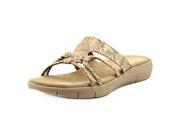 Aerosoles Wip Away Women US 9.5 Bronze Slides Sandal