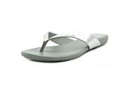 Cole Haan Air Callie Women US 5.5 Silver Thong Sandal