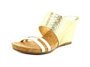 Kenneth Cole Reaction Lead Me Women US 9 Gold Mules
