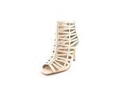 INC International Concepts Kyl Womens Size 8.5 Nude Leather Dress Sandals Shoes