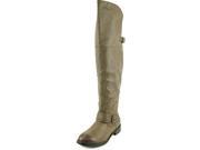 Restricted Playcheck Women US 7.5 Brown Over the Knee Boot