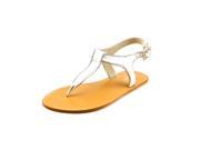 Diba Ana Stasia Women US 6 White Thong Sandal