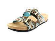 Minnetonka Gypsy Women US 5 Blue Slides Sandal UK 3 EU 36