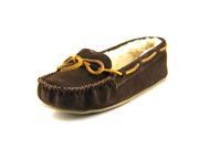 Minnetonka Cally Women US 6 Brown Moccasin Slippers Shoes