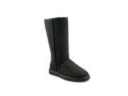 Ugg Australia Classic Tall Youth Girls Size 1 Black Boots Snow Suede Snow Boots