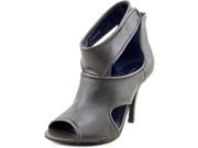Tahari Lalla Women US 5.5 Gray Peep Toe Heels
