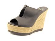 Callisto Alessaa Women US 10 Black Wedge Sandal