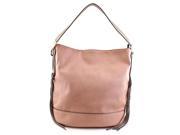 MG Collection Janna Tassel Slouchy Women Nude Tote