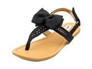 Not Rated Junbow Youth US 2 Black Slingback Sandal