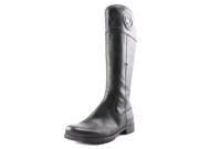Rockport Tristina Rosette Tall Boot Wide Calf Women US 7.5 Black UK 5