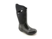 Bogs Solid Plimsoll Women US 6 Black Rain Boot