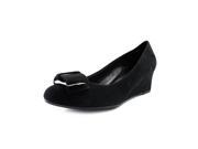 Vaneli Arda Women US 6.5 Black Wedge Heel