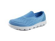 Propet TravelActiv Slip On Women US 6.5 2A Blue Walking Shoe
