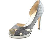 Caparros DARBY Women US 7 Gray Peep Toe Heels
