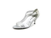 Easy Street Glitz Women US 9 W Silver Heels