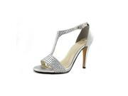 Caparros Fantasy Women US 8.5 Silver Sandals