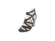 French Connection Isla Women US 11 Black Sandals EU 41 New Display