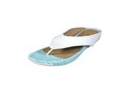Kenneth Cole Reaction Water Park Women US 7.5 White Thong Sandal