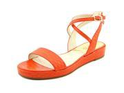 Michael Michael Kors Kaylee Flat Women US 6 Orange Slingback Sandal