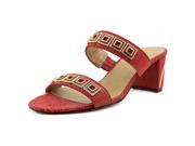 Vaneli Maureen Women US 5.5 Red Sandals