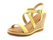 Corso Como Gladis Women US 8.5 Yellow Wedge Sandal