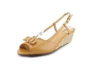 Trotters Milly Women US 9.5 Nude Wedge Sandal