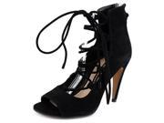 French Connection Narina Women US 10 Black Heels
