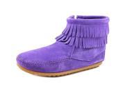 Minnetonka Ashton Youth US 3 Purple Ankle Boot