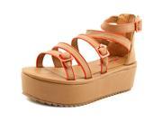 C Label MOLLINI 22 Women US 8 Brown Platform Sandal