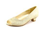 Kenneth Cole Reaction Party Shine GL Youth US 13.5 Gold Sandals