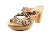 Crocs Cyprus IV Women US 8 Tan Platform Sandal