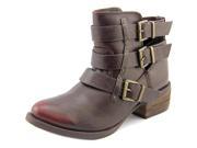 Not Rated Brydie Women US 7.5 Burgundy Ankle Boot