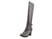 Giani Bernini Ellee Womens Size 5.5 Black Leather Fashion Knee High Boots