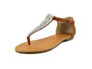BC Footwear Tabby Women US 7 Tan Thong Sandal