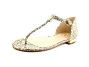 Vince Camuto Halana Women US 8 Gold Sandals