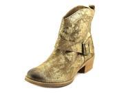 Naughty Monkey Metalicah Women US 8 Gold Ankle Boot