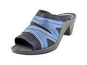Romika Mokassetta 276 Women US 10 Blue Slides Sandal
