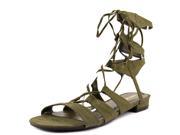 Nine West Alylou3y Women US 6.5 Green Gladiator Sandal